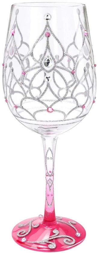 Vaso da Vino a Mano Hand-painted 15 oz - Artigianale - Colorato