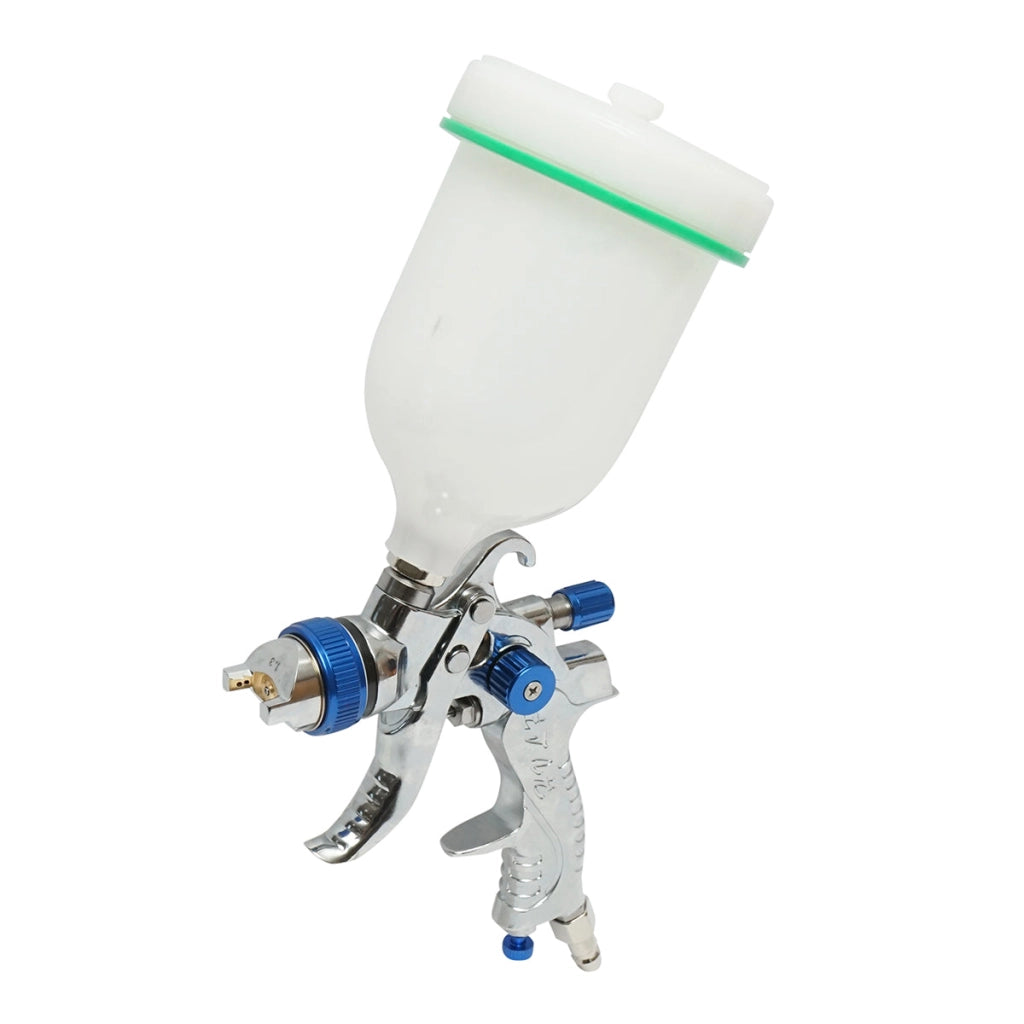 Pistola per verniciatura ad aria compressa 500 ml, ugello 1,3 mm, portata 180 ml/min, pressione massima 3,5 bar