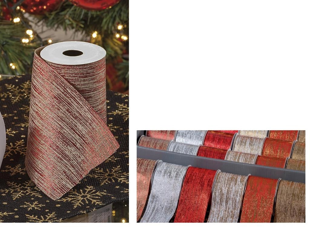 Nastro natale poliestere 10 x 270 cm ad