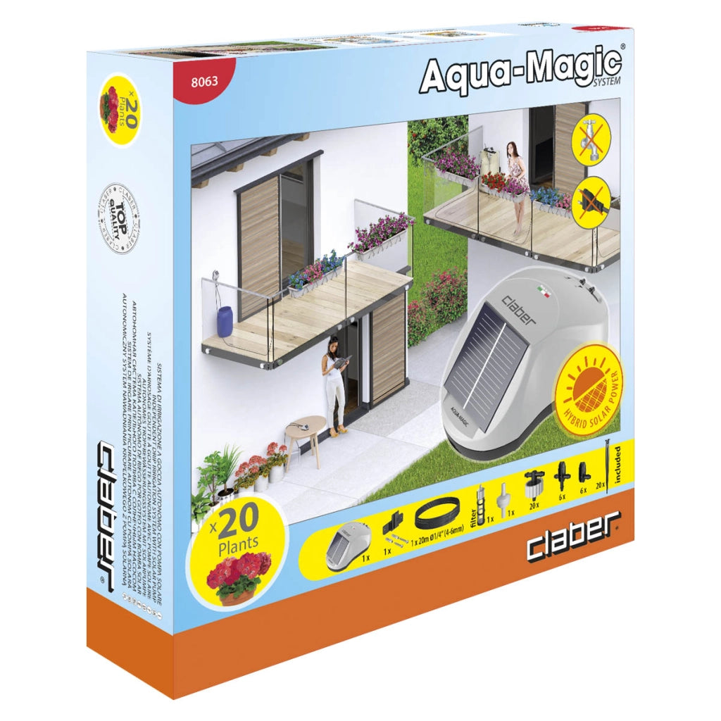 KIT MICROIRRIGAZIONE 'AQUA MAGIC SYSTEM' Art. 8063  - CLABER