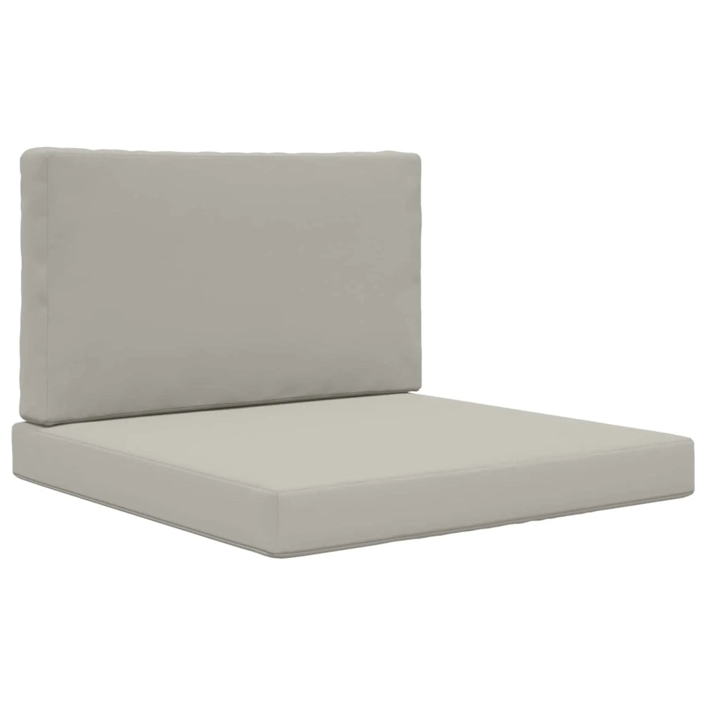 Cuscino per divano da esterno 2 pcs Grigio Poliestere 900830