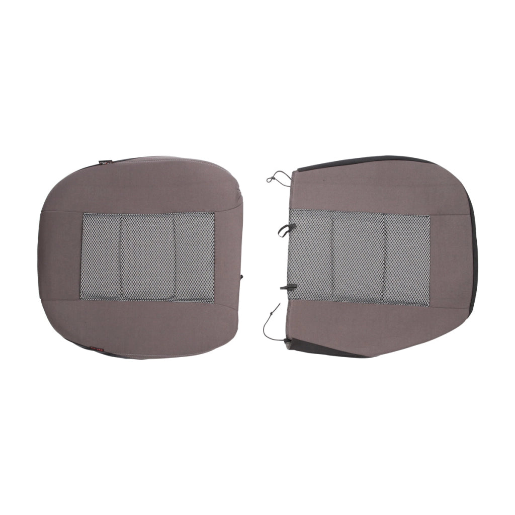 Set coprisedili universale grigio nero