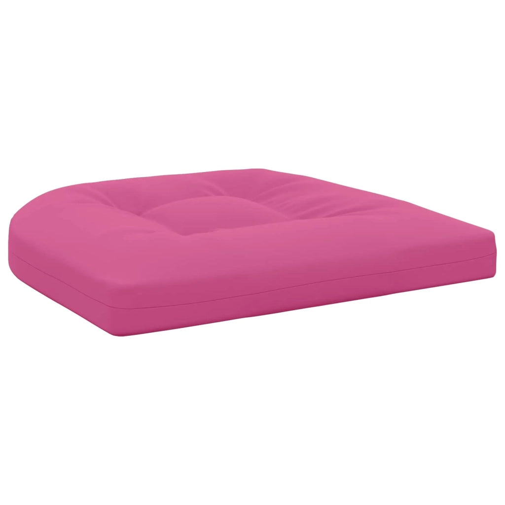 Cuscini per Sedia in 4 Pezzi 4 pz 100% Poliestere Rosa 945334