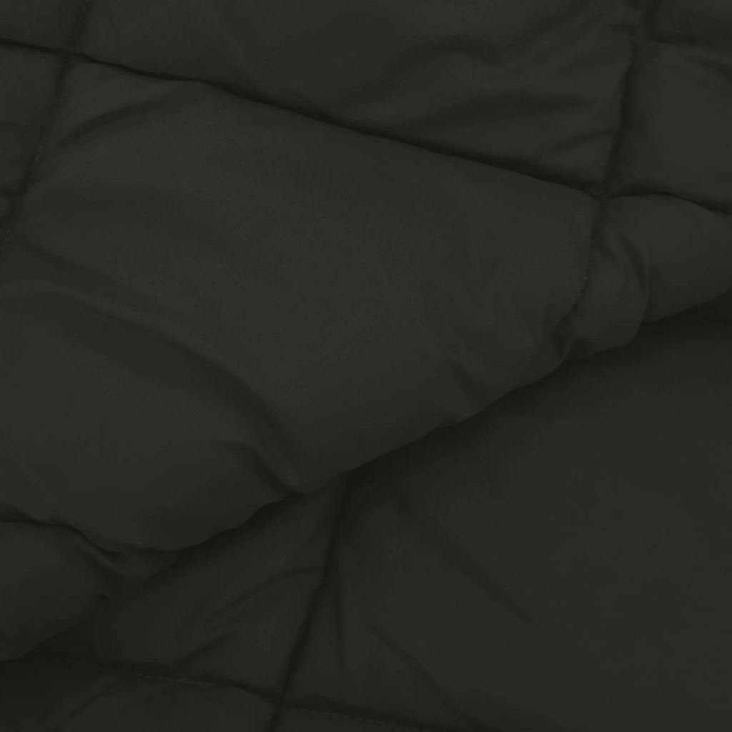 Piumone | Duvet Invernale Nero 220 x 260 cm Microfibra