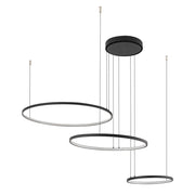 Lampada sospesa nera LED Circolo 4000K Nowodvorski 10867