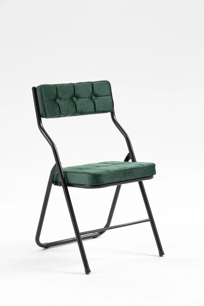 Sedie Pieghevoli con Cuscino Set 2 Pezzi ¨C MINIMAL ¨C Verde
