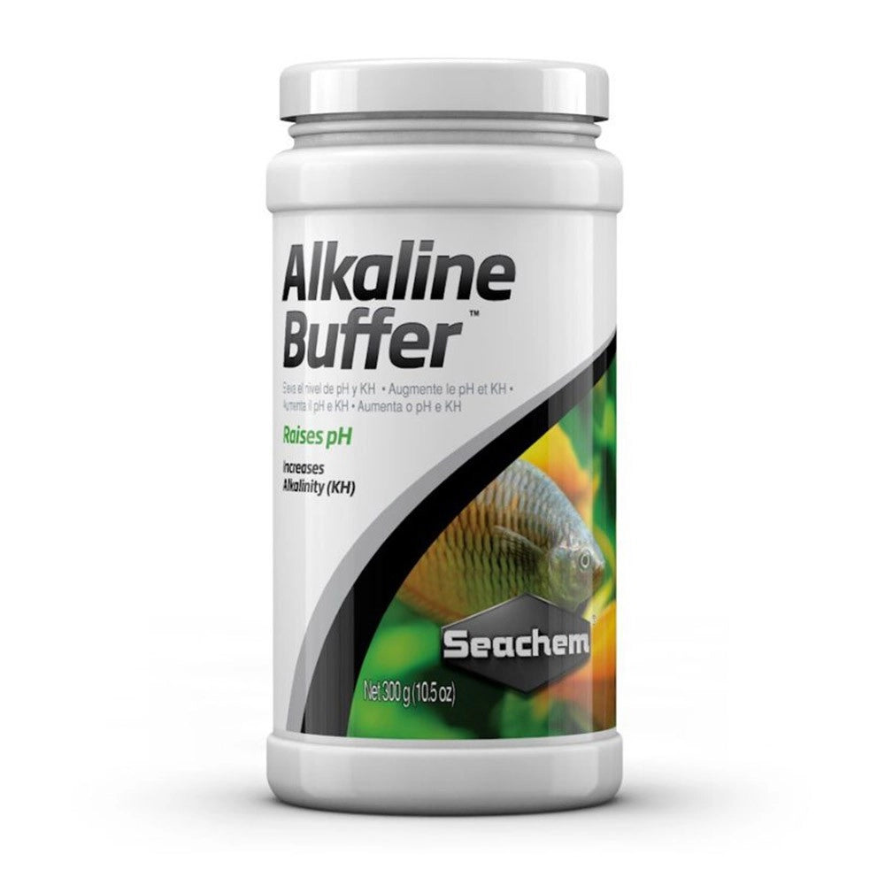 Seachem Alkaline Buffer - Stabilizzatore di PH tra 7,2 e 8,5 per Acqua Dolce Formato: 300 gr