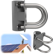 Antenna universale con maniglia in acciaio - supporto U regolabile per Starlink - attacco per balcone o camper (1 pezzo)