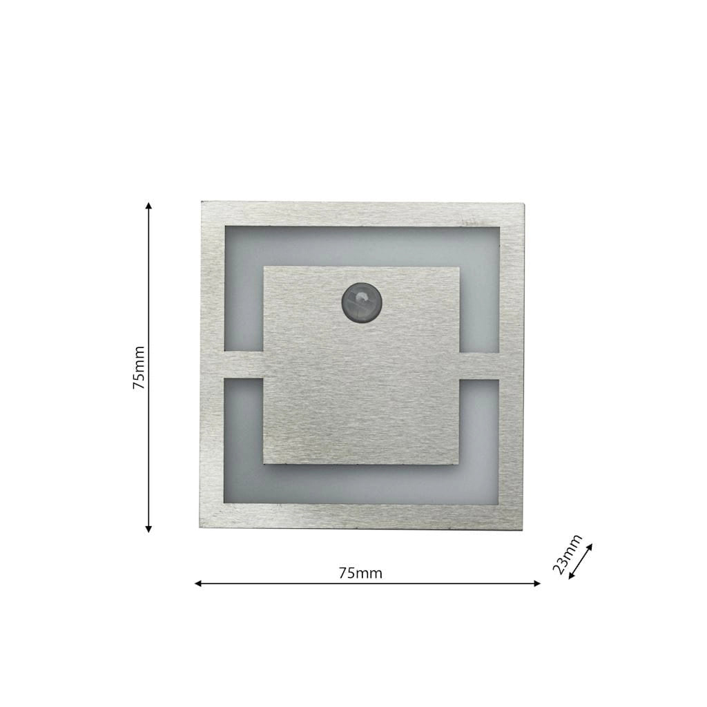 Lampada scala con sensore LED 0,6W 4000K 12V Quadro Eko-Light