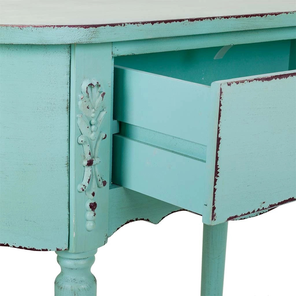 Mobile da ingresso in legno con 1 cassetto 88x36x80