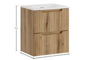 Set mobili bagno 50 cm con lavabo per mobile SKY Nova Coast Evoke 50 cm