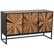 Credenza in legno marrone 120x34x70h cm