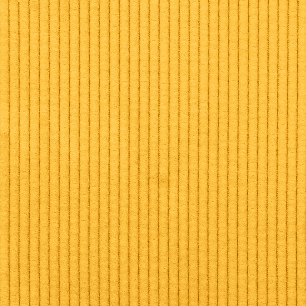 Divano Divanetto-Sofa Giallo Chiaro 120cm Tessuto di Velluto a Coste
