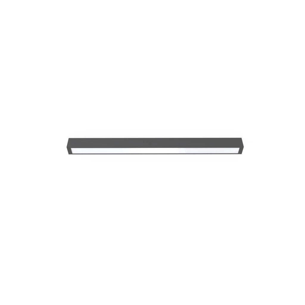 Nowodvorski Straight plafoniera soffitto 92cm grafite/bianca