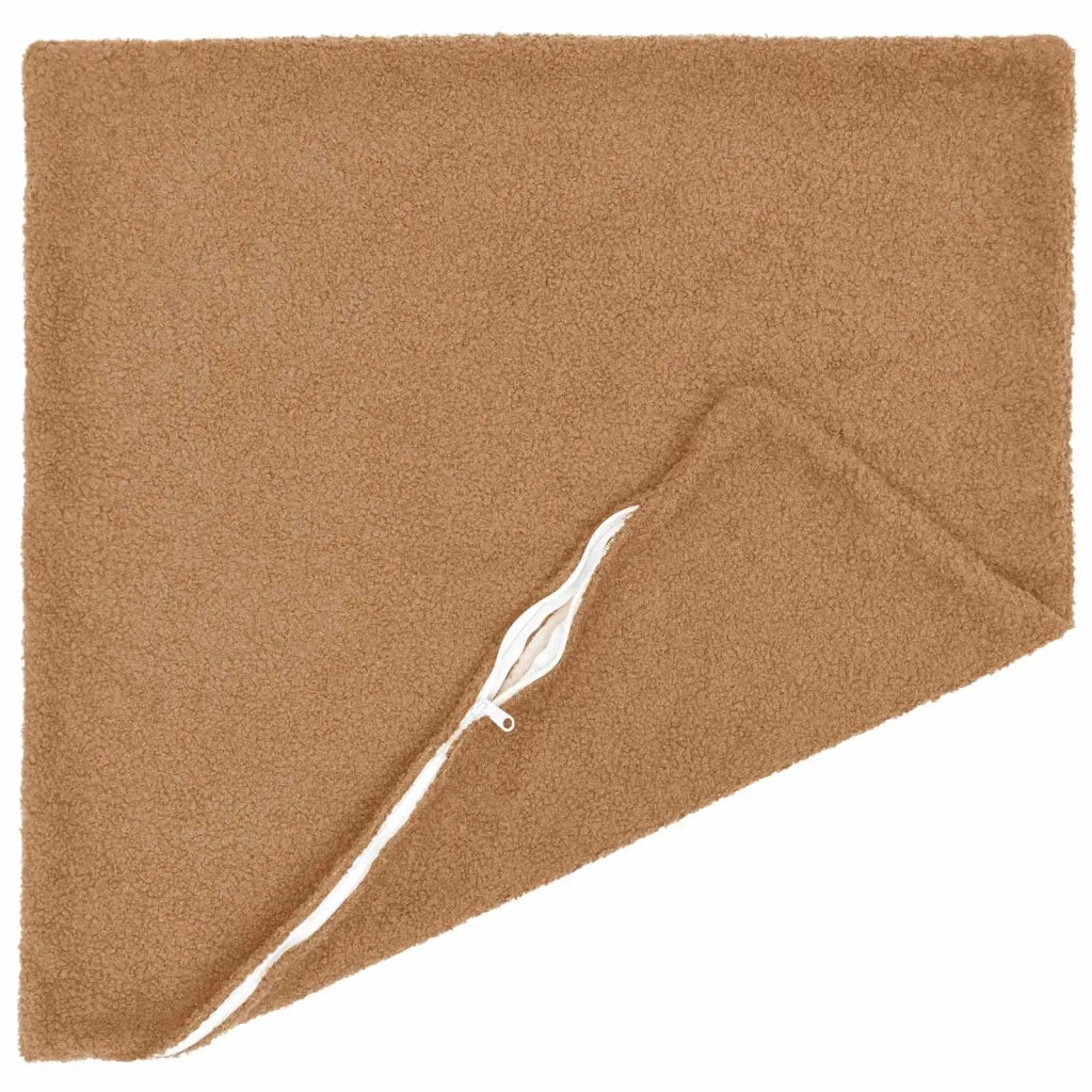 Federa 2 pcs HEERLEN Beige 80 x 80 cm Bouclé 913615