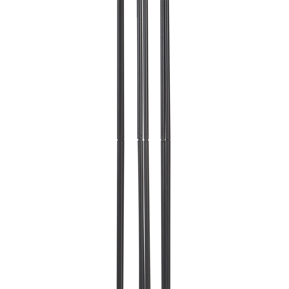 Appendiabiti a stelo in ferro nero Hall Rack Giacche Rack