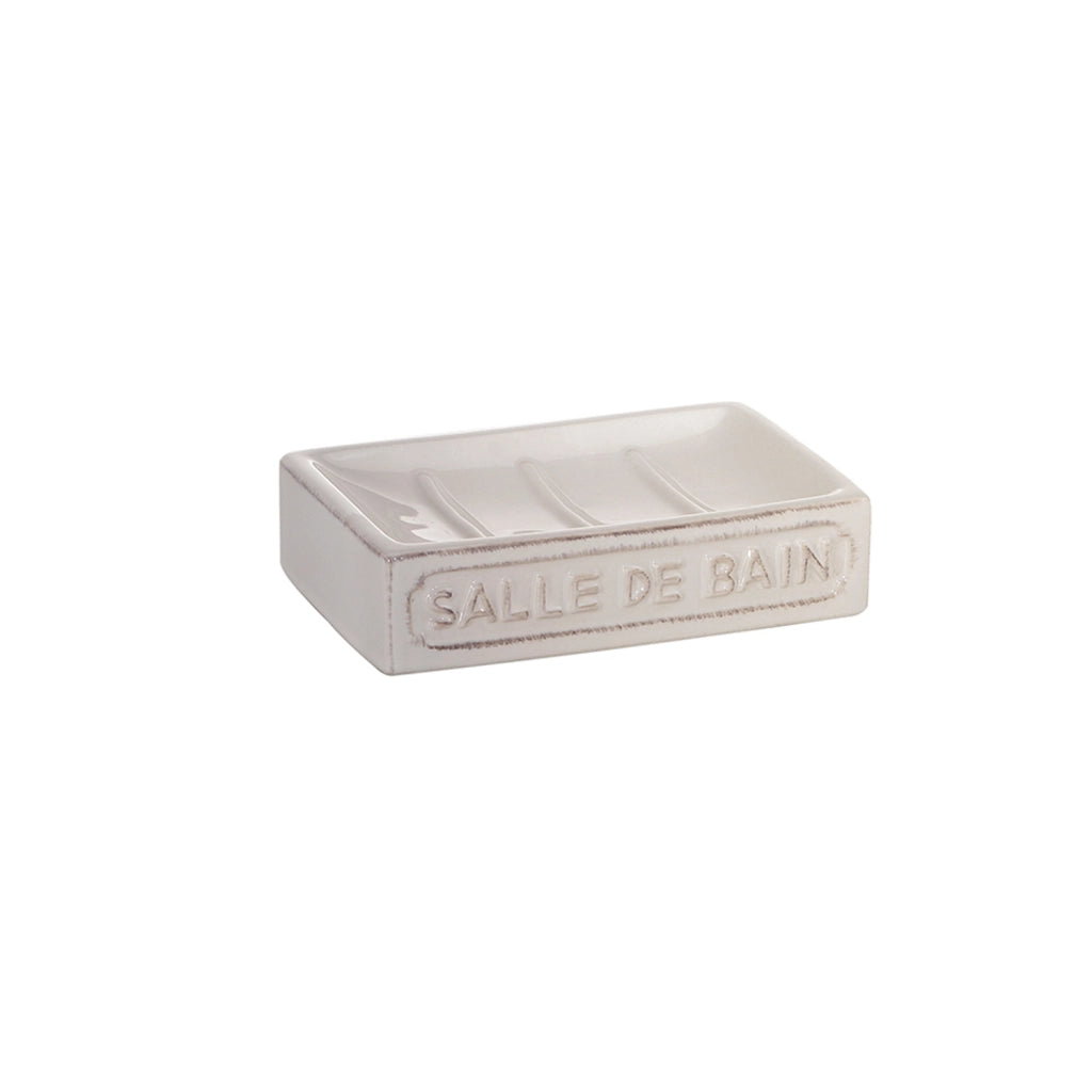 Porta Sapone G-Vivienne Bianco - Gedy