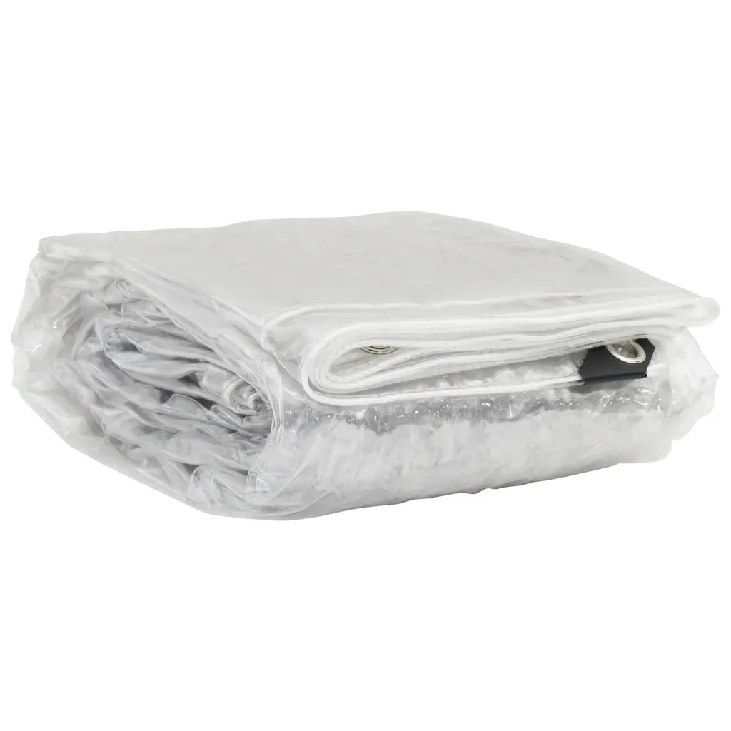 Telone Trasparente con Occhielli 5x10 m in PVC 4018615