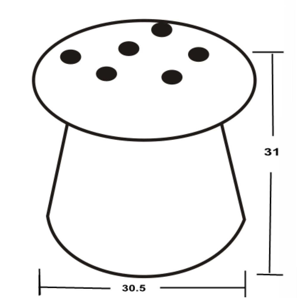 Pouf a forma di fungo