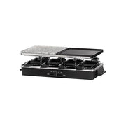 Russell Hobbs 26280-56 Multi Raclette 3 in 1 Griglia Raclette 8 Persone 1400 W Antiaderente Padellini Inclusi colore Nero