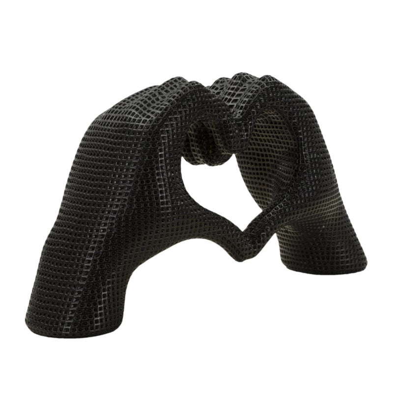 Scultura Lover Black cm 25x7,5x13,5
