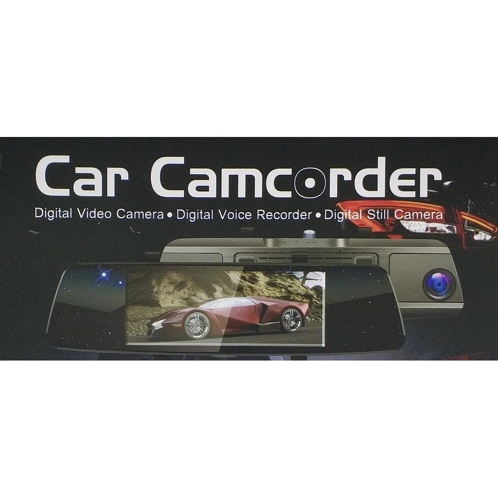 Trade Shop - Videocamera Dash Cam Per Auto 5,5" Touch Screen Specchietto Retrovisore Q-ca579 -