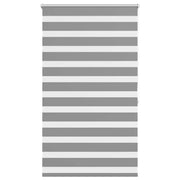 Tenda a rullo | Tenda avvolgibile zebra 100,9x175 cm Larghezza tessuto 96,7 cm grigio