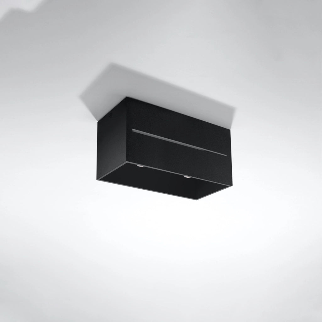 Lampada da soffitto LOBO 2 nero