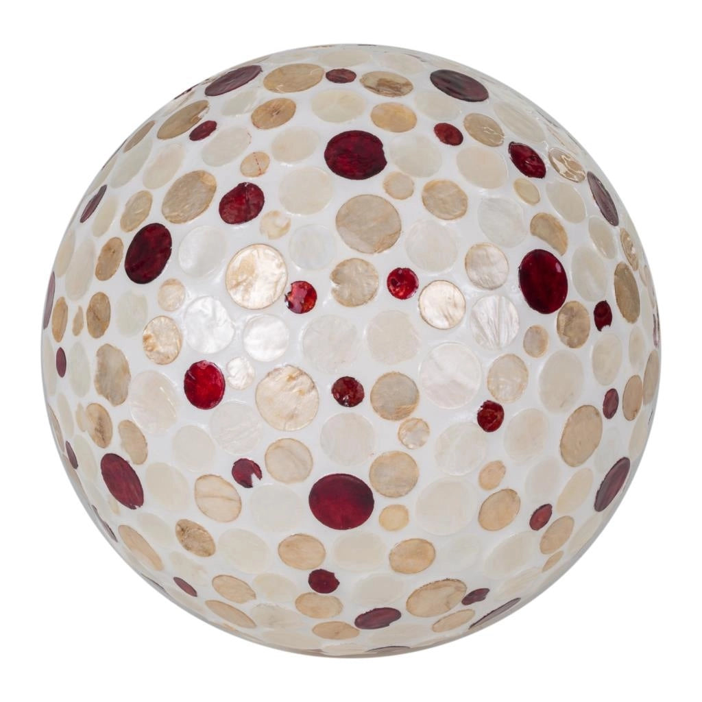 Sfera decorativa in capiz diam20