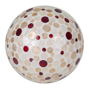 Sfera decorativa in capiz diam20