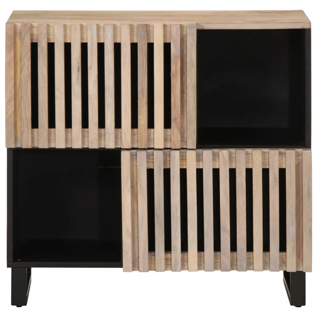 Credenza 80x34x75 cm in Legno Massello di Mango 377572
