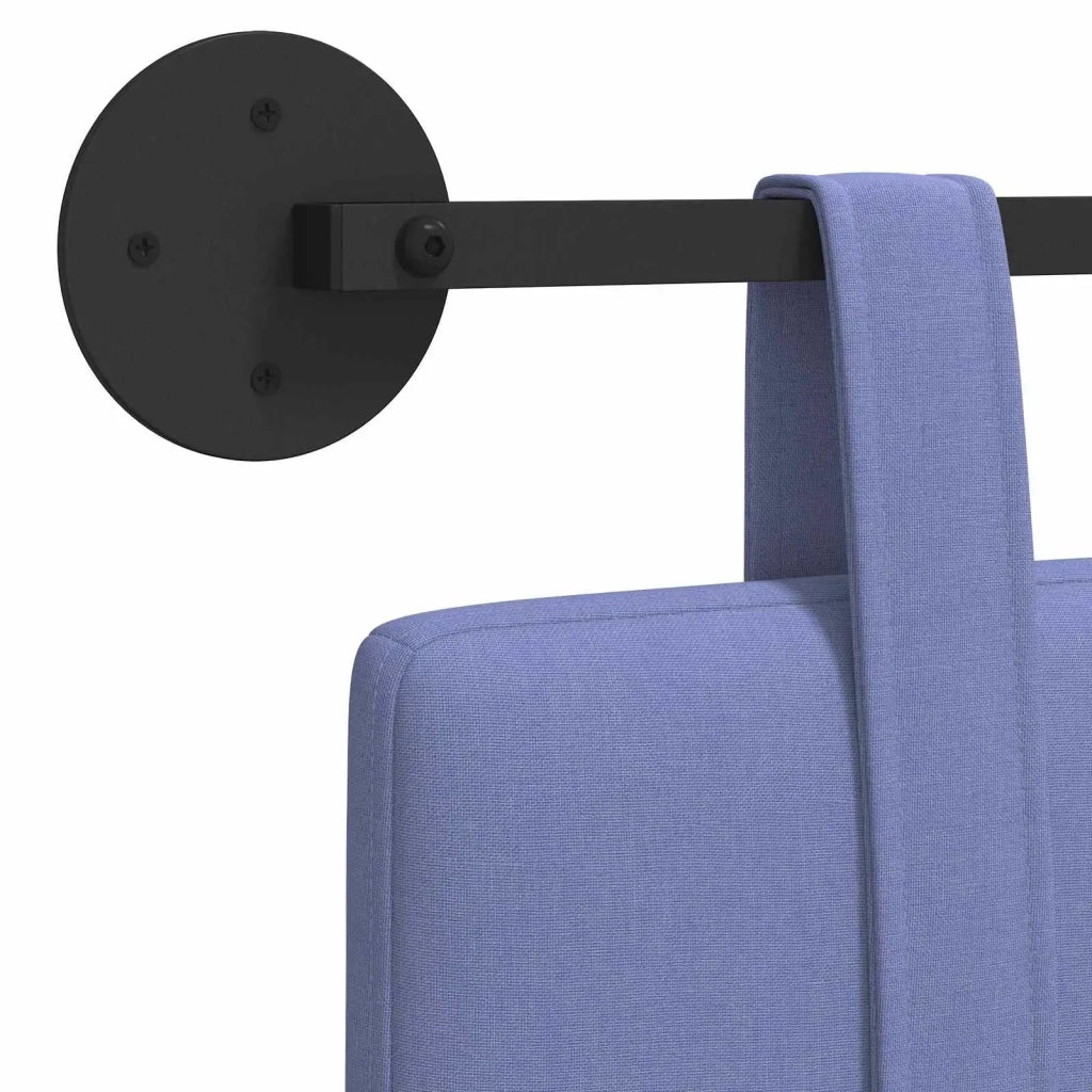 Testiera | Testata sospesa Blu jeans Tessuto