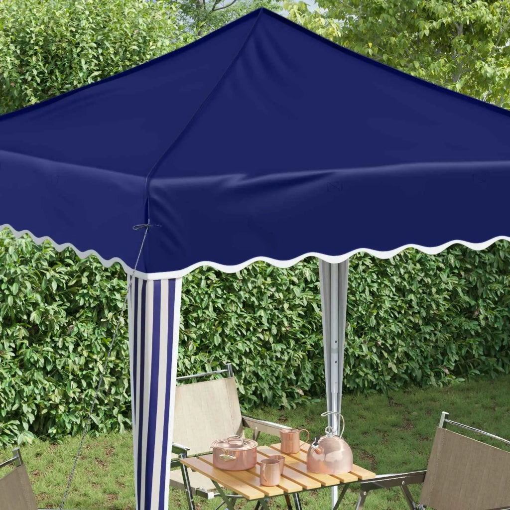 Tenda per feste a pop-up-Gazebo Blu 195 x 195 x 245 cm Tessuto Oxford 398111