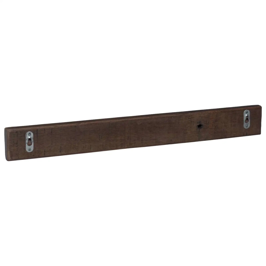 Gruccia Marrone 60 x 7 x 8 cm Legno Recuperato Massello CFW7412483