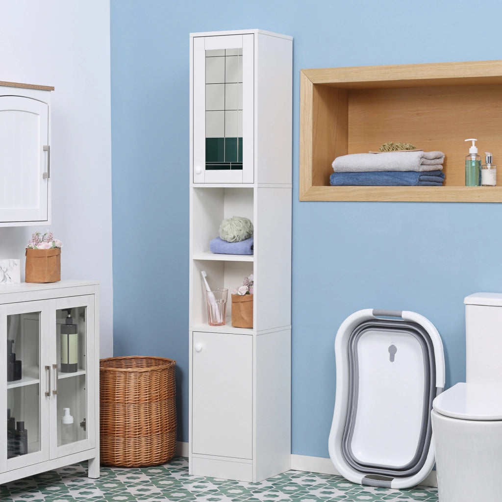 Colonna da bagno ¨C Minimal ¨C bianco 30x28x170 cm