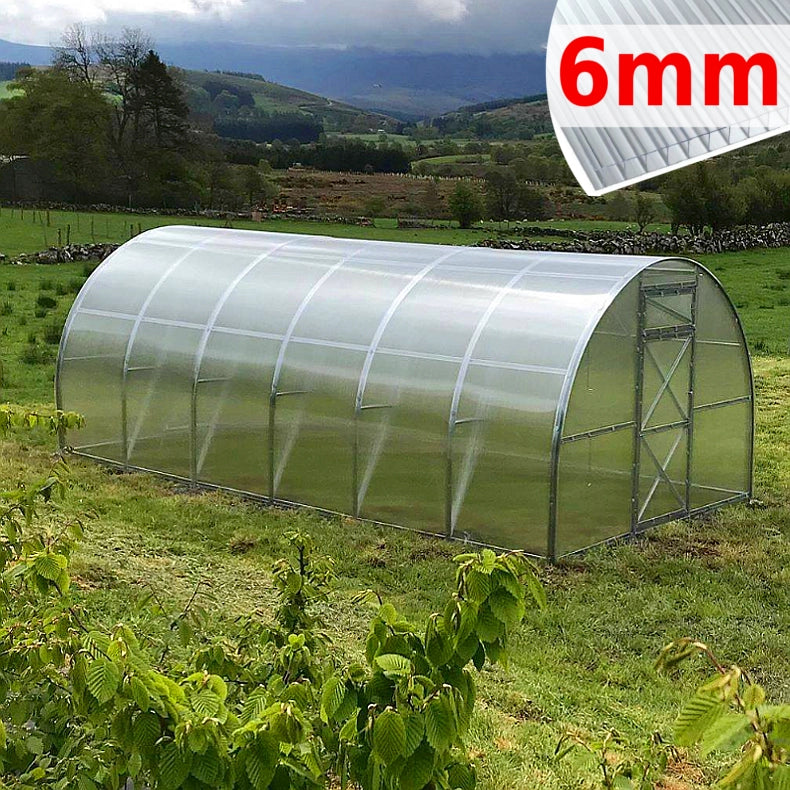 Serra Prime 3x4m con copertura policarbonato alveolare 6mm