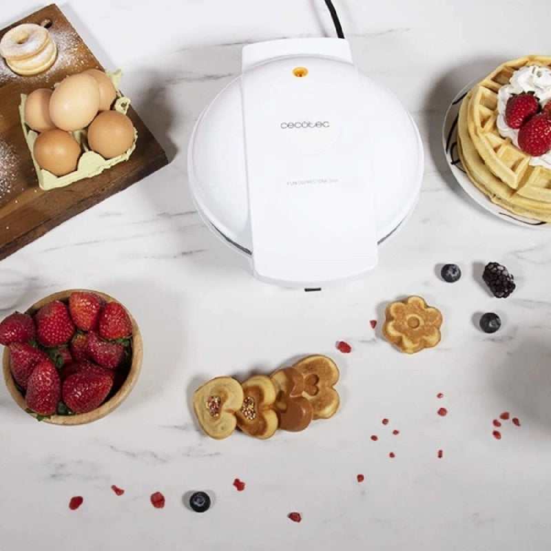 CECOTEC 08005 - PIASTRA PER WAFFLE FUN GOFRESTONE 3IN1