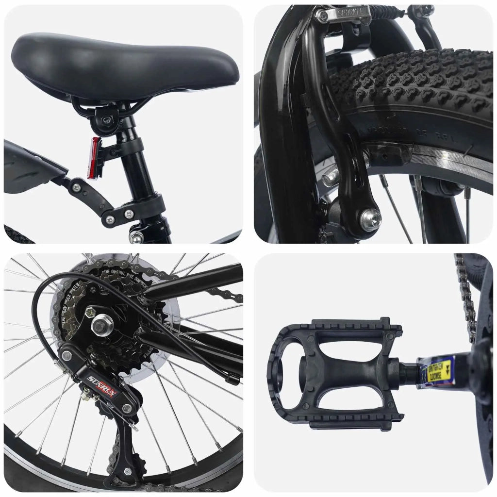 Bicicletta per Bambini | Bici per bambini 20 Pollici 6-Speed