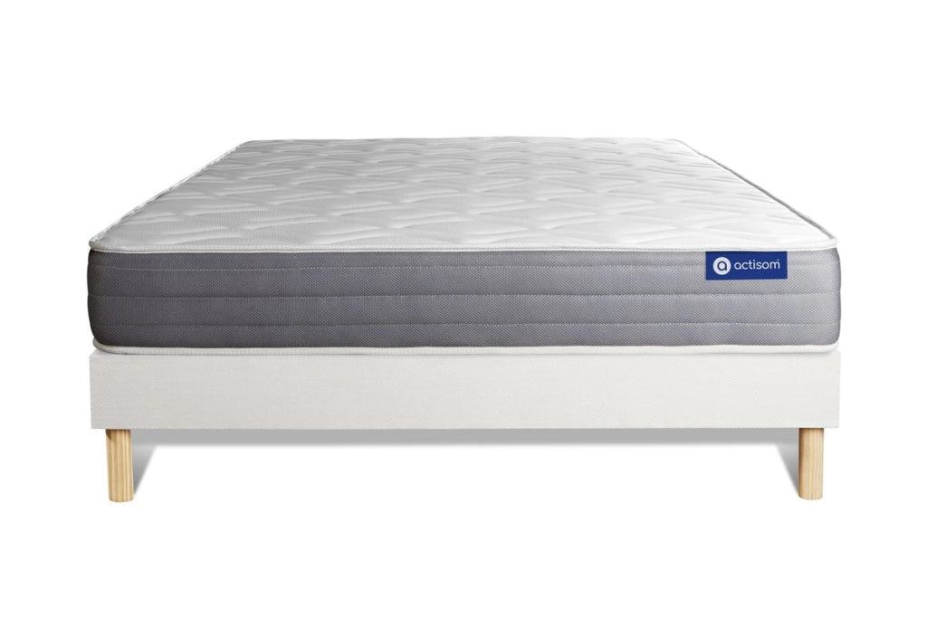 Kit rete e materasso Actiflex dream 120x220cm - Spessore : 22cm - Molle insacchettate e memory foam - Moderatamente rigido