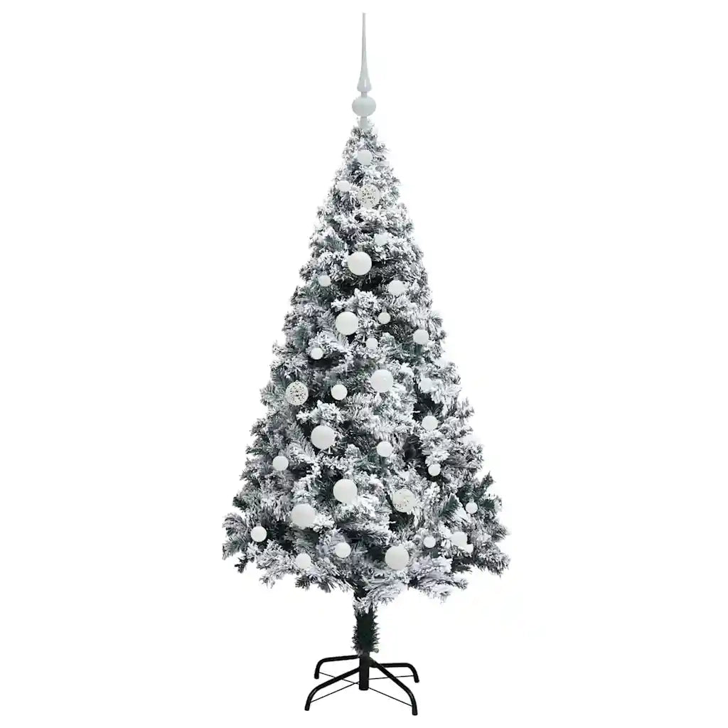Albero di Natale artificiale con 150 LED Bianco 150 cm 3396952
