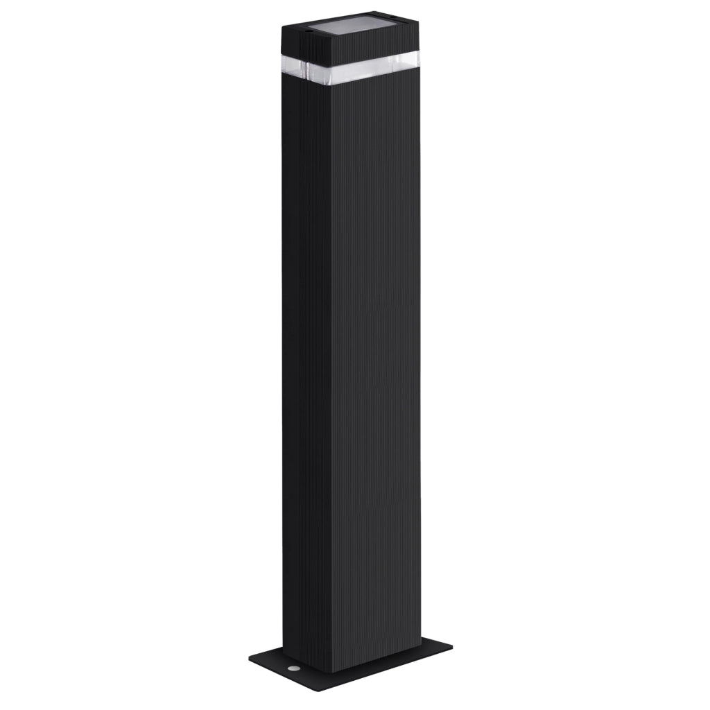 Lampione esterno GILBERT 80cm GU10 IP44 nero Polux