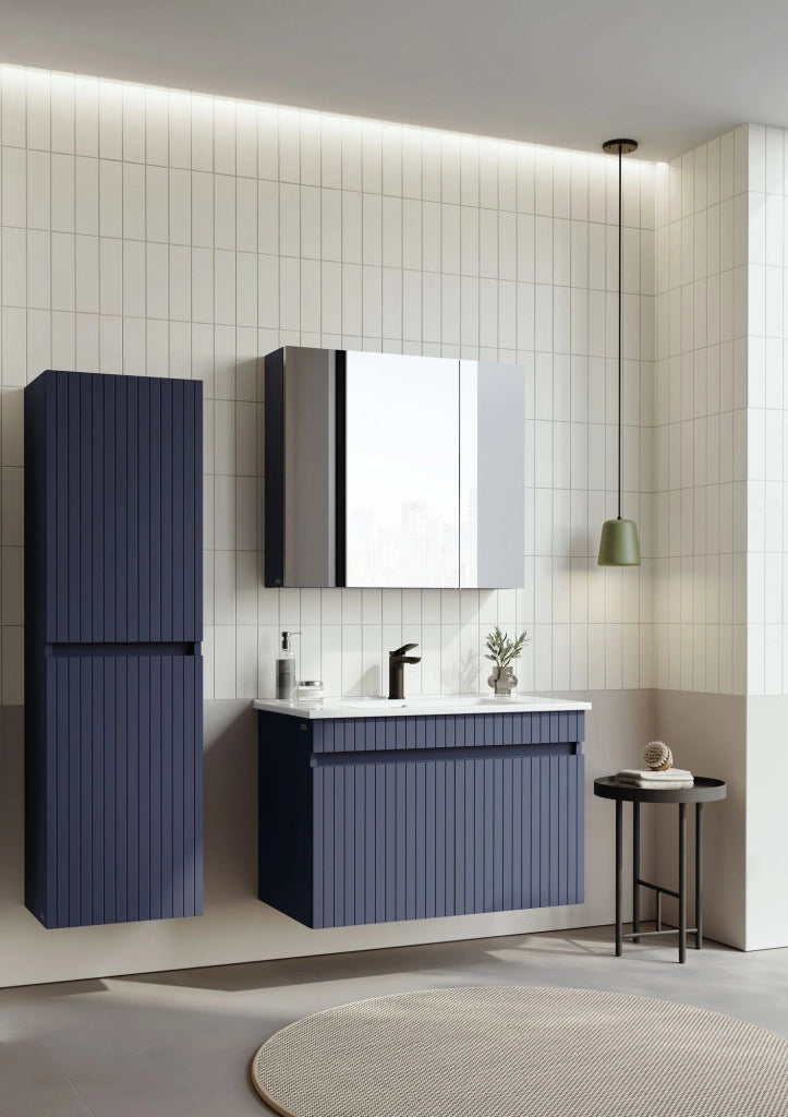 Mobile da bagno "Tivoli 40" - cm - Blu navy opaco