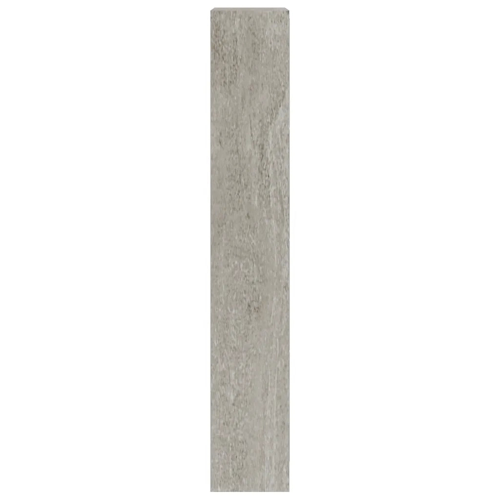 Scarpiera | Mobile per scarpe Grigio Cemento 63x24x147 cm in Legno Multistrato