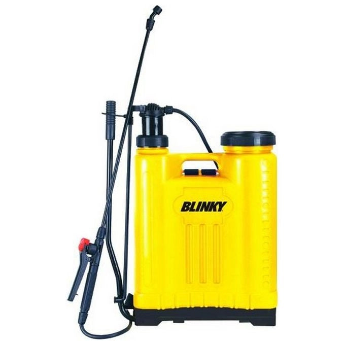 Blinky Pompa Irroratrice a Spalla 15 L Serbatoio Termoplastica Pompa Nylon Leva Ambidestra Spallacci Regolabili Made in Italy