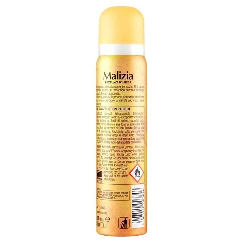 SET 12 MALIZIA DEODORANTE SPRAY DONNA 100 ML VANILLA