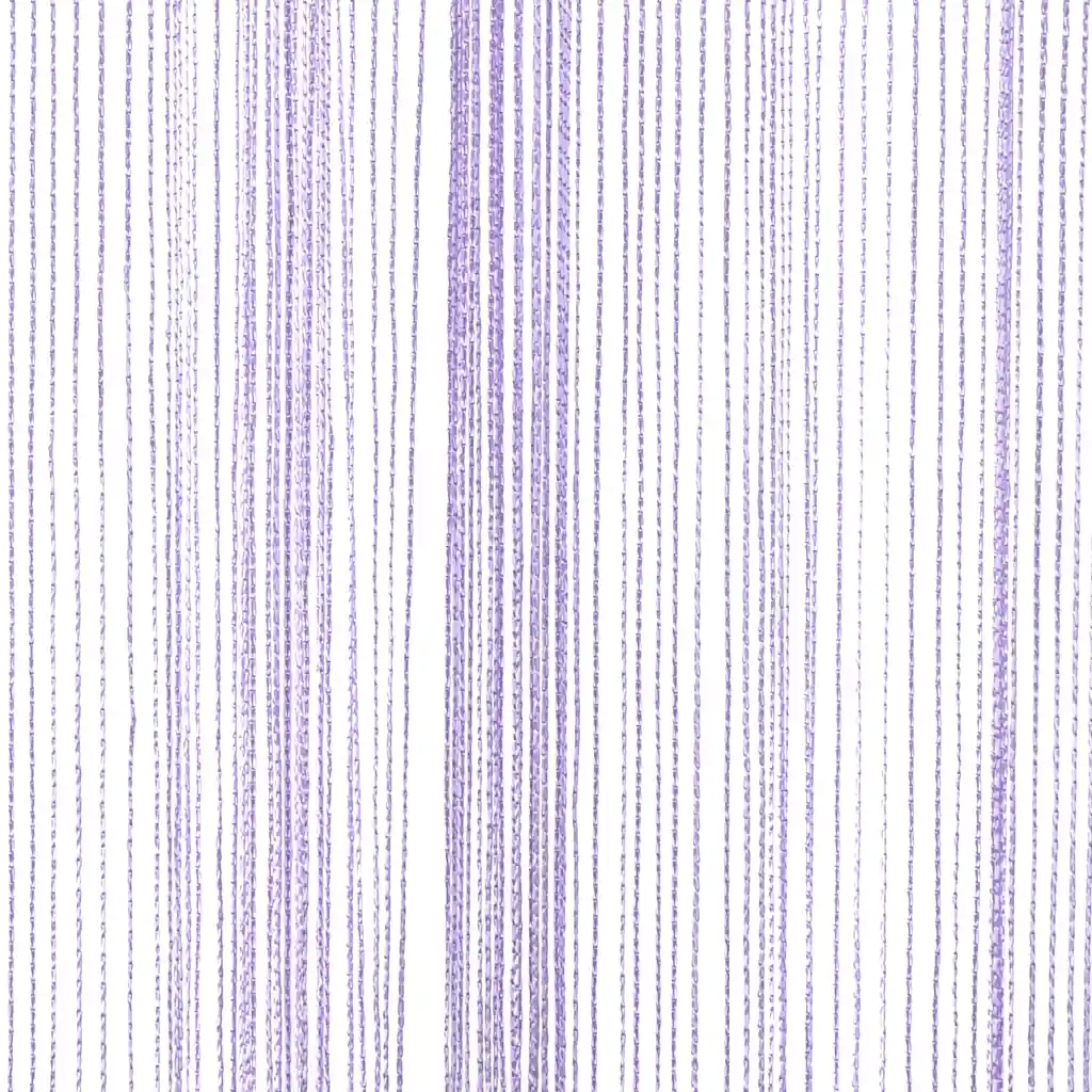 Tende a Filo 2 pz Viola 140x250 cm