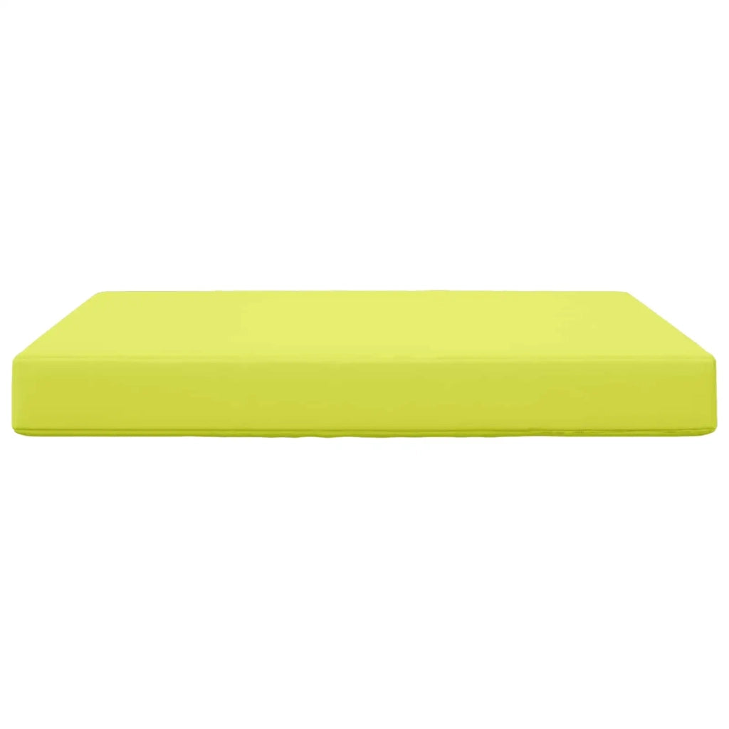 Cuscino per divano da esterno Verde 80 x 80 x 8 cm Poliestere 900817