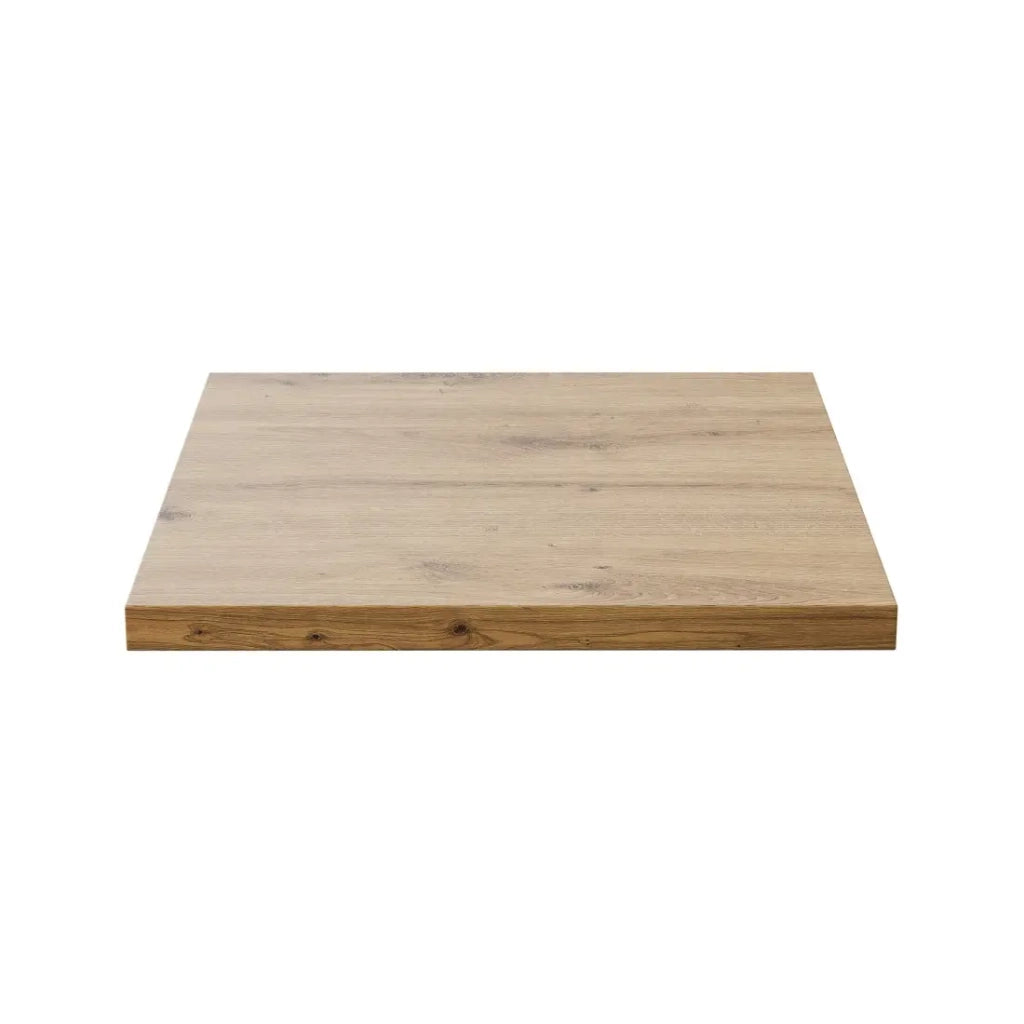 Plan per mobile sottolavabo BRAZZA – 40 cm – Rovere chiaro – Spessore 2,5 cm – Da appoggiare