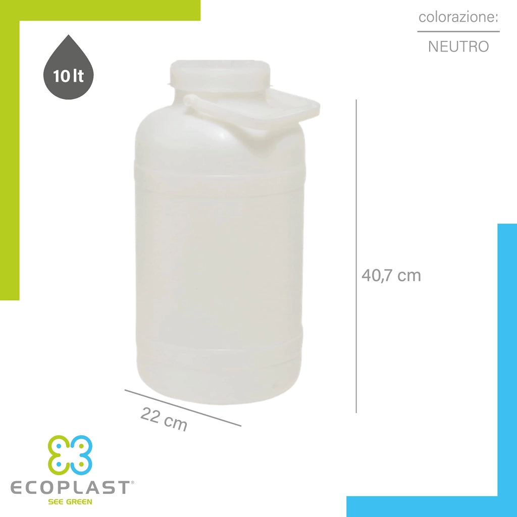 Fusto a Bocca Larga L 10 Ø Cm 21 x 42 H