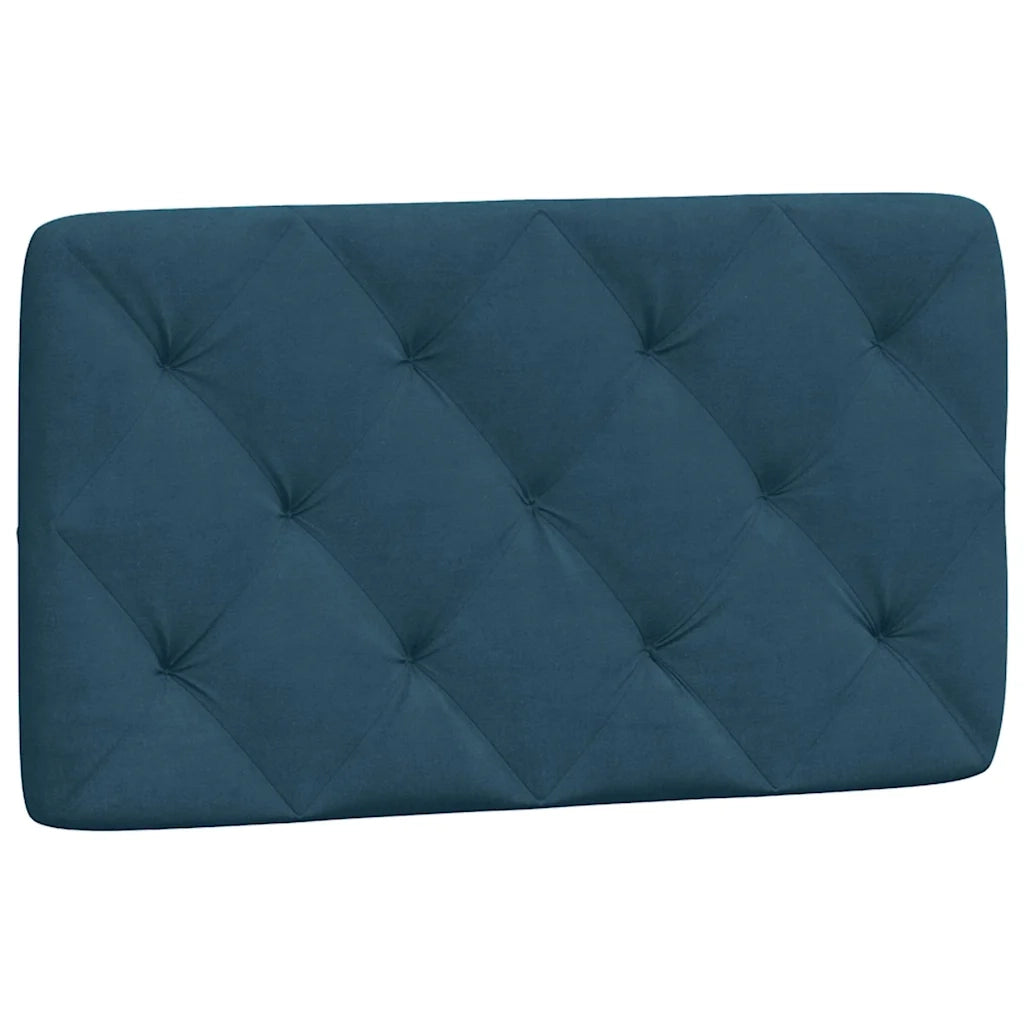 Giroletto senza Materasso Blu 90x200 cm in Velluto